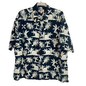 Campia Hawaiian Button Up Short Sleeve Shirt XXL